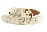 VALENTINO Round Women's Belt W110 Ecru / Multicolor - kürzbar VALENTINO Round Women's Belt W110 Ecru / Multicolor - kürzbar