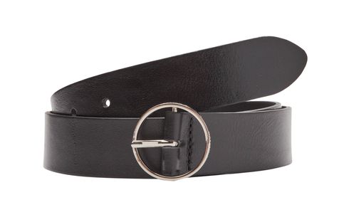 s.Oliver Fashion Leather Belt W95 Black