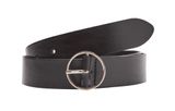 s.Oliver Fashion Leather Belt W85 Black s.Oliver Fashion Leather Belt W85 Black