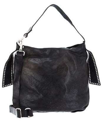 CAMPOMAGGI Flat Shoulder Bag M Grigio