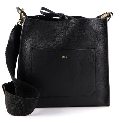 abro Leather Dalia Crossbody Bag Raquel S Black / Gold