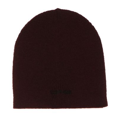 Calvin Klein Basic Wool No Fold Beanie Tawny Port