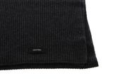 Calvin Klein Daddy Wool Knit Scarf CK Black Calvin Klein Daddy Wool Knit Scarf CK Black