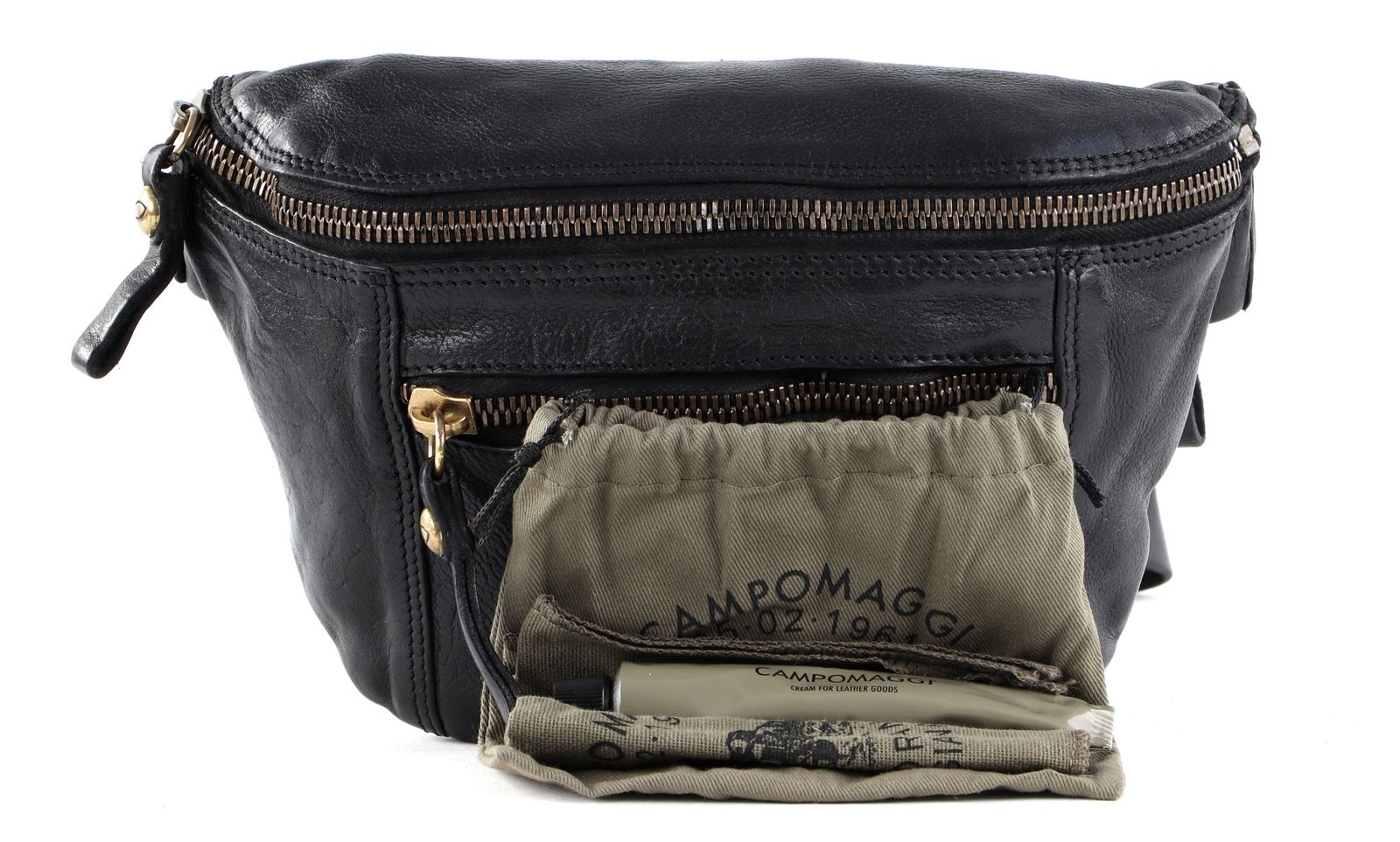 CAMPOMAGGI Waist Bag Nero CAMPOMAGGI Waist Bag Nero