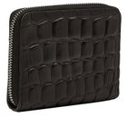 LIEBESKIND BERLIN Croco Conny20 Zip Wallet Black