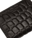 LIEBESKIND BERLIN Croco Conny20 Zip Wallet Black