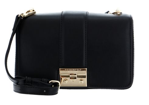 SEIDENFELT MANUFAKTUR Tuna Crossbody Bag Black