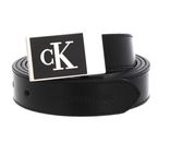 Calvin Klein CKJ Mono Plaque Belt 25MM W80 Black Calvin Klein CKJ Mono Plaque Belt 25MM W80 Black
