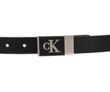 Calvin Klein CKJ Mono Plaque Belt 25MM W75 Black Calvin Klein CKJ Mono Plaque Belt 25MM W75 Black
