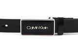 Calvin Klein CK Must Plaque Belt W90 CK Black