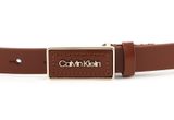Calvin Klein CK Must Plaque Belt W90 Caramel Calvin Klein CK Must Plaque Belt W90 Caramel