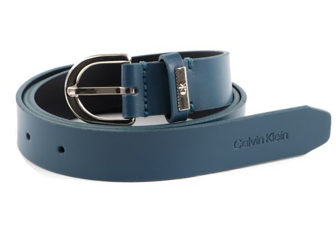 Calvin Klein Round Belt W80 Petrol