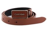 Calvin Klein CK Must Plaque Belt W100 Caramel Calvin Klein CK Must Plaque Belt W100 Caramel