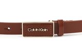 Calvin Klein CK Must Plaque Belt W100 Caramel Calvin Klein CK Must Plaque Belt W100 Caramel