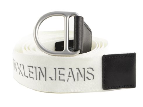 Calvin Klein CKJ Slider Belt W80 Bright White