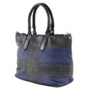 CATERINA LUCCHI Shoulder Bag Blue Stripes Nera