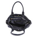 CATERINA LUCCHI Shoulder Bag Blue Stripes Nera