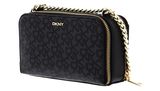DKNY Felicia Double Zip Crossbody BK Logo - BK DKNY Felicia Double Zip Crossbody BK Logo - BK