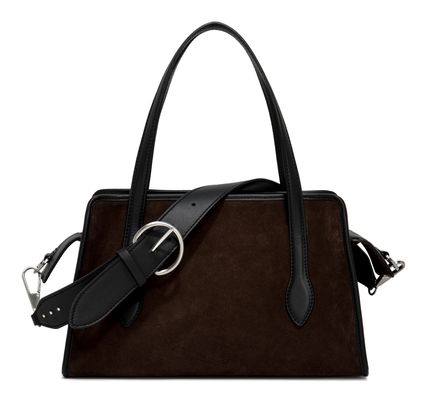 GIANNI CHIARINI Joan Schoulder Bag Cioccolato - Nero