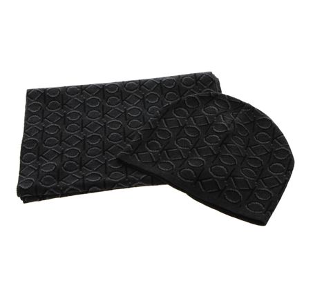 Calvin Klein Monogram Beanie + Scarf Calvin Klein Mono