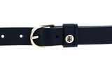 TOMMY HILFIGER Classic Curve Belt 2.5 W135 Desert Sky