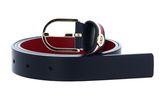 TOMMY HILFIGER Classic Belt 2.5 W75 Desert Sky / Regatta Red TOMMY HILFIGER Classic Belt 2.5 W75 Desert Sky / Regatta Red