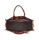 COCCINELLE Jacquard Handbag Multicolor Cinnamon