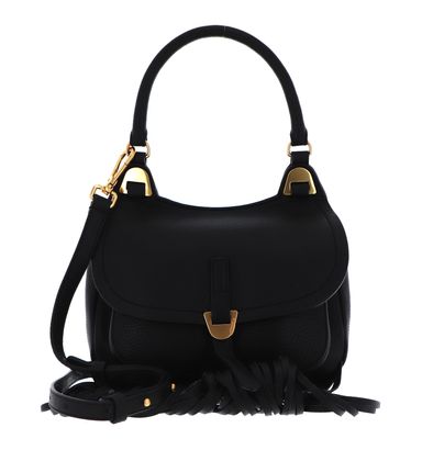 COCCINELLE Fauve Frange Handbag Noir