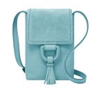 FOSSIL Bobbie Phone Crossbody Blue FOSSIL Bobbie Phone Crossbody Blue