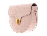 COCCINELLE Beat Croco Shiny Soft Crossover Bag New Pink