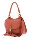 COCCINELLE Fauve Frange Handbag Chestnut