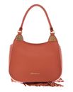 COCCINELLE Fauve Frange Handbag Chestnut