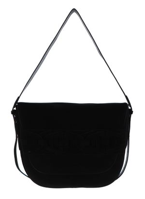 COCCINELLE Gitane Suede Crossbody Bag Noir