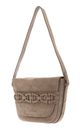 COCCINELLE Gitane Suede Crossbody Bag New Taupe COCCINELLE Gitane Suede Crossbody Bag New Taupe