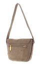COCCINELLE Gitane Suede Crossbody Bag New Taupe COCCINELLE Gitane Suede Crossbody Bag New Taupe