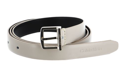 Calvin Klein Archive Square Buckle Belt W85 Taupe