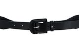 Calvin Klein Soft Neat High Waist Belt W90 CK Black Calvin Klein Soft Neat High Waist Belt W90 CK Black