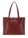 COCCINELLE Matinee Croco Shiny Soft Shoulder Bag Cinnamon COCCINELLE Matinee Croco Shiny Soft Shoulder Bag Cinnamon