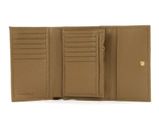 COCCINELLE Metallic Soft Wallet Grainy Leather Moss Green COCCINELLE Metallic Soft Wallet Grainy Leather Moss Green