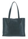 COCCINELLE Matinee Croco Shiny Soft Shoulder Bag Shark Grey COCCINELLE Matinee Croco Shiny Soft Shoulder Bag Shark Grey