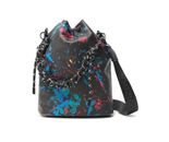 Desigual Bols Virutas Natal Maxi Shoulder Bag Negro Desigual Bols Virutas Natal Maxi Shoulder Bag Negro