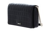 DKNY Bryant Full Flap Crossbody Blk / Gold DKNY Bryant Full Flap Crossbody Blk / Gold