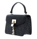 DKNY Elissa SM Top Handle Bag BK Logo - BK