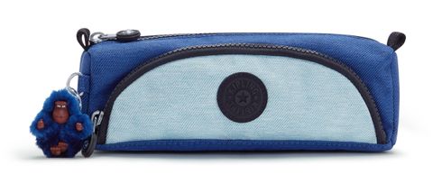 kipling Back To School Peppery Cute Pencase M Fresh Denim Blue