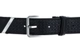 Calvin Klein Adjustable Basic Leather Belt W85 CK Black - shortenable Calvin Klein Adjustable Basic Leather Belt W85 CK Black - shortenable