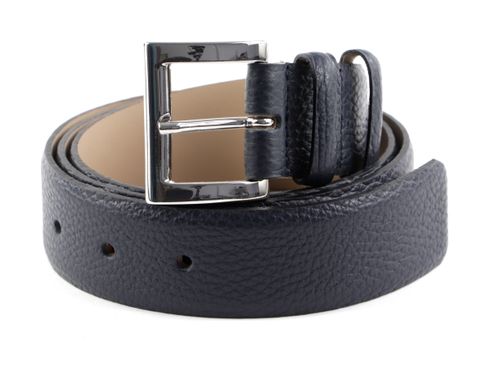 abro Leather Adria Belt W85 Navy