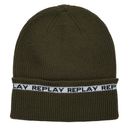 REPLAY Beanie + Scarf Set Moss Green REPLAY Beanie + Scarf Set Moss Green