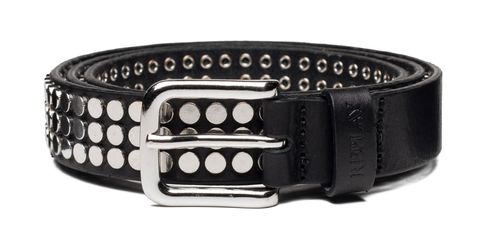 REPLAY Leather Belt W75 Black