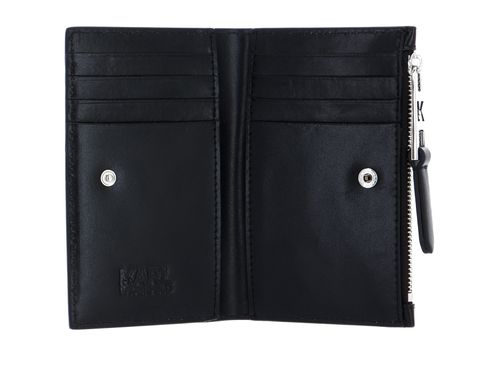 KARL LAGERFELD K / Signature Zip Card Holder | modeherz