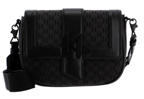 KARL LAGERFELD K / Saddle Bag Mono Dnm Md Printed De